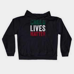 Cholo Lives Matter Kids Hoodie